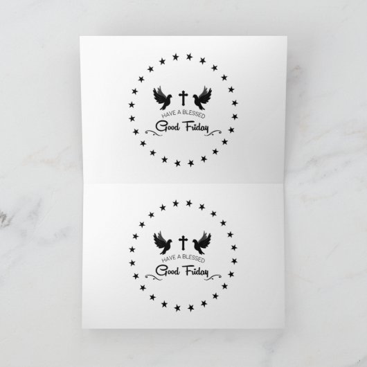 良い金曜日 カード (内部)