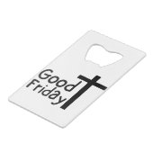 良い金曜日 クレジットカード栓抜き (裏面アングル)