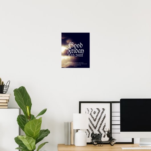 良い金曜日 ポスター (ホームオフィス)