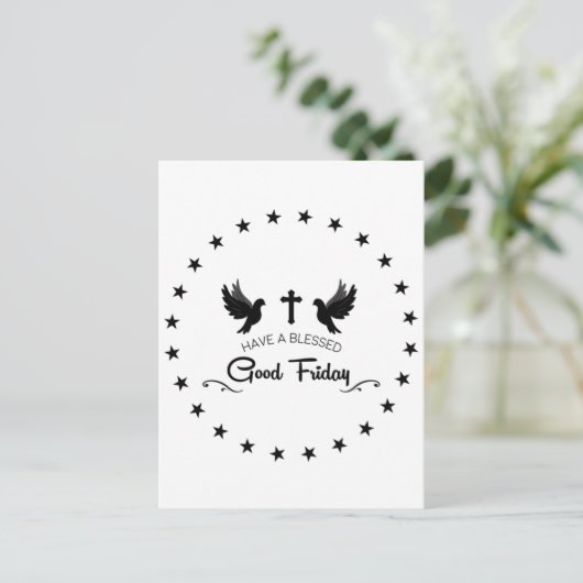 良い金曜日 ポストカード (スタンド正面)