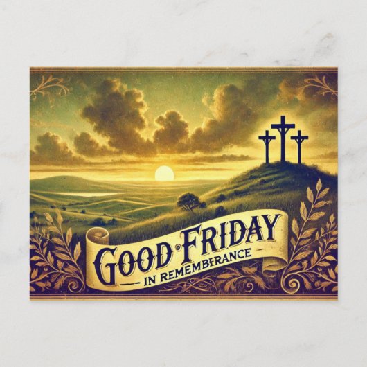 良い金曜日 ポストカード (正面)