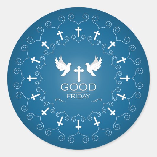 良い金曜日 ラウンドシール (正面)