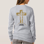 良い金曜日 | 女性 長袖 Tシャツ (裏面)