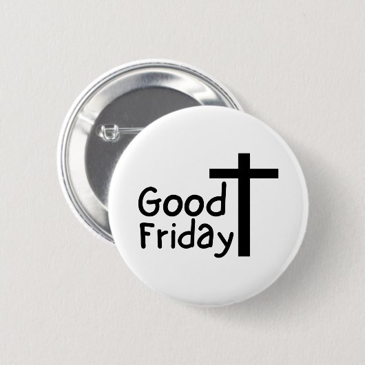 良い金曜日 缶バッジ (正面&裏面)