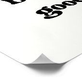 良い雰囲気が育つ開花 ポスター (角)