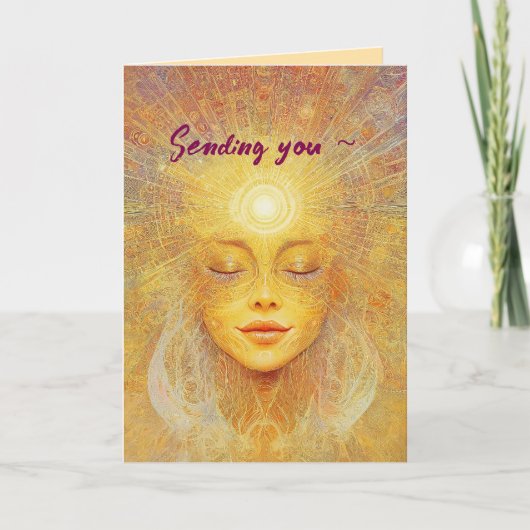 良い雰囲気が良いカードになる サンキューカード (正面)