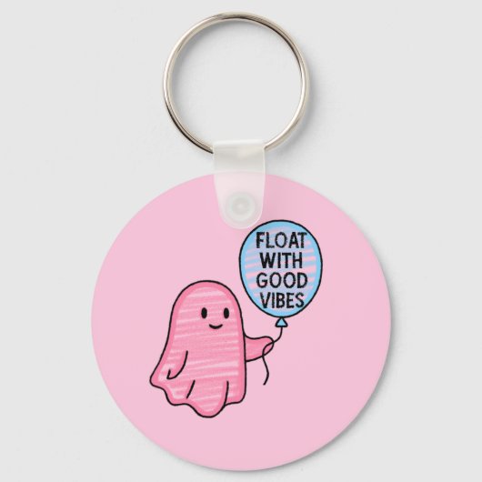 良い雰囲気でフロートかわいいブーデザイン キーホルダー (正面)