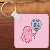 良い雰囲気でフロートかわいいブーデザイン キーホルダー (正面)