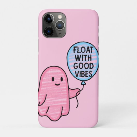良い雰囲気でフロートかわいいブーデザイン Case-Mate iPhoneケース (裏)