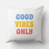 良い雰囲気のみカラフル ユニーク クッション (正面)