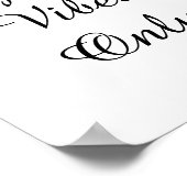 "良い雰囲気のみ文字デザイン" ポスター (角)