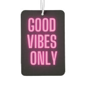 良い雰囲気のみ カーエアーフレッシュナー (裏面)