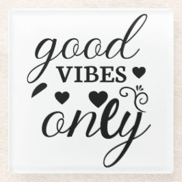 良い雰囲気のみ ガラスコースター