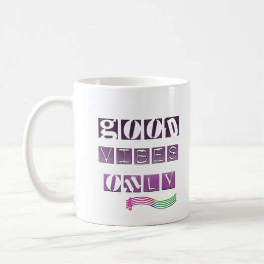 良い雰囲気のみ コーヒーマグカップ (左)