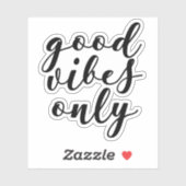 良い雰囲気のみ シール (シート)