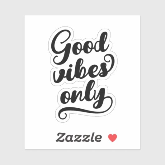 良い雰囲気のみ シール (シート)