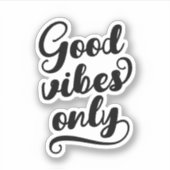 良い雰囲気のみ シール (正面)