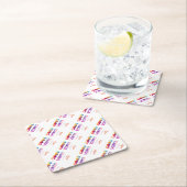 良い雰囲気のみ スクエアペーパーコースター (インサイチュ)