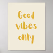 良い雰囲気のみ ポスター (正面)