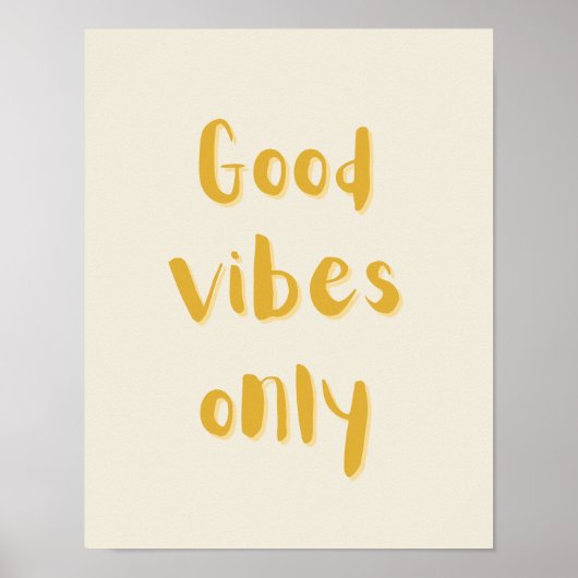 良い雰囲気のみ ポスター (正面)