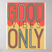 良い雰囲気のみ ポスター (正面)