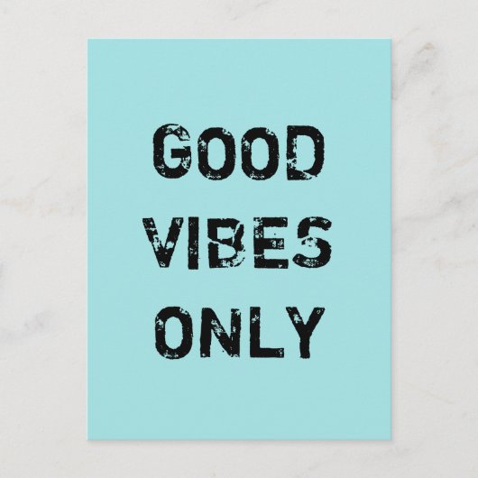 良い雰囲気のみ。 ポストカード (正面)