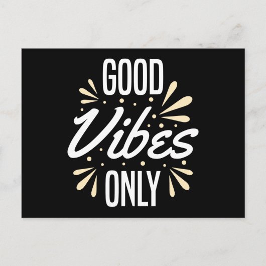 良い雰囲気のみ ポストカード (正面)