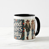 良い雰囲気のみ マグカップ (正面右)