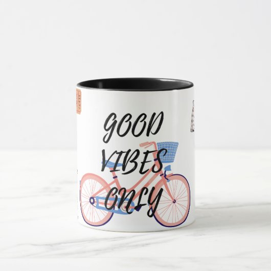 良い雰囲気のみ マグカップ (中央)