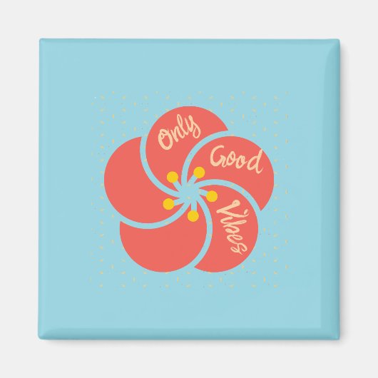 良い雰囲気のみ マグネット (正面)