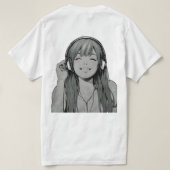 良い雰囲気のみ Tシャツ (デザイン裏面)