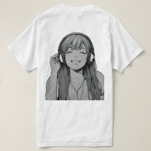 良い雰囲気のみ Tシャツ (デザイン裏面)