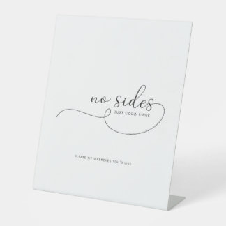 良い雰囲気の儀式結婚のサイン 台座サイン