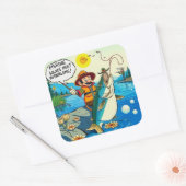 良い雰囲気をキャッチ! スクエアシール (封筒)