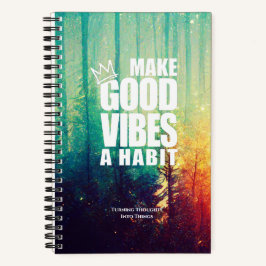 良い雰囲気を習慣にする |スパイラルノートブック ノートブック