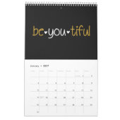 良い雰囲気 カレンダー (1月 2027)