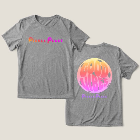 良い雰囲気 トライブレンドＴシャツ (デザイン正面&裏面)