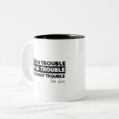 良い面倒を見る ツートーンマグカップ (正面左)