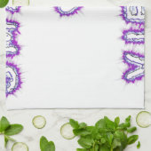 良い頭が切れる雰囲気 キッチンタオル (折り畳み)