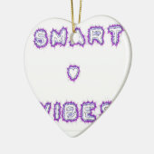 良い頭が切れる雰囲気 セラミックオーナメント (左)