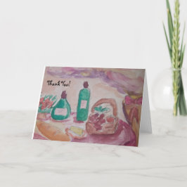 良い食べ物と良い友達 カード