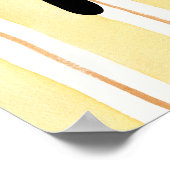 良い食べ物の良い気分 ポスター (角)