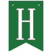 良い魔女悪い魔女 – ピンクと緑の誕生日 バンティングフラッグ (第2の旗)