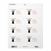 良い魔女 ラベル (フルシート)