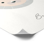 良い、ライオンニュートラル子供たちの確認プリント ポスター (角)