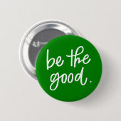 良い 缶バッジ (正面&裏面)