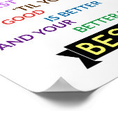 "良い、良い最高のよ" – ポス感動的ター ポスター (角)