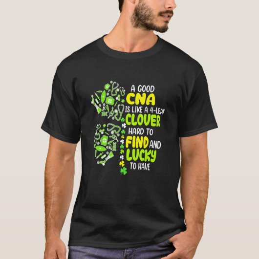 良いCnaは4葉C懸命のように見つけるとLuc Tシャツ (正面)