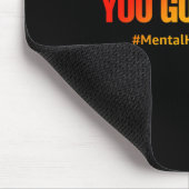 良いSis精神衛生問題おもしろいうつ病 マウスパッド (コーナー)