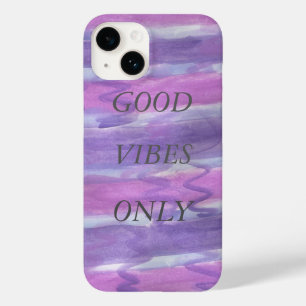 良いVibesのみ紫のiPhoneケース Case-Mate iPhone 14ケース